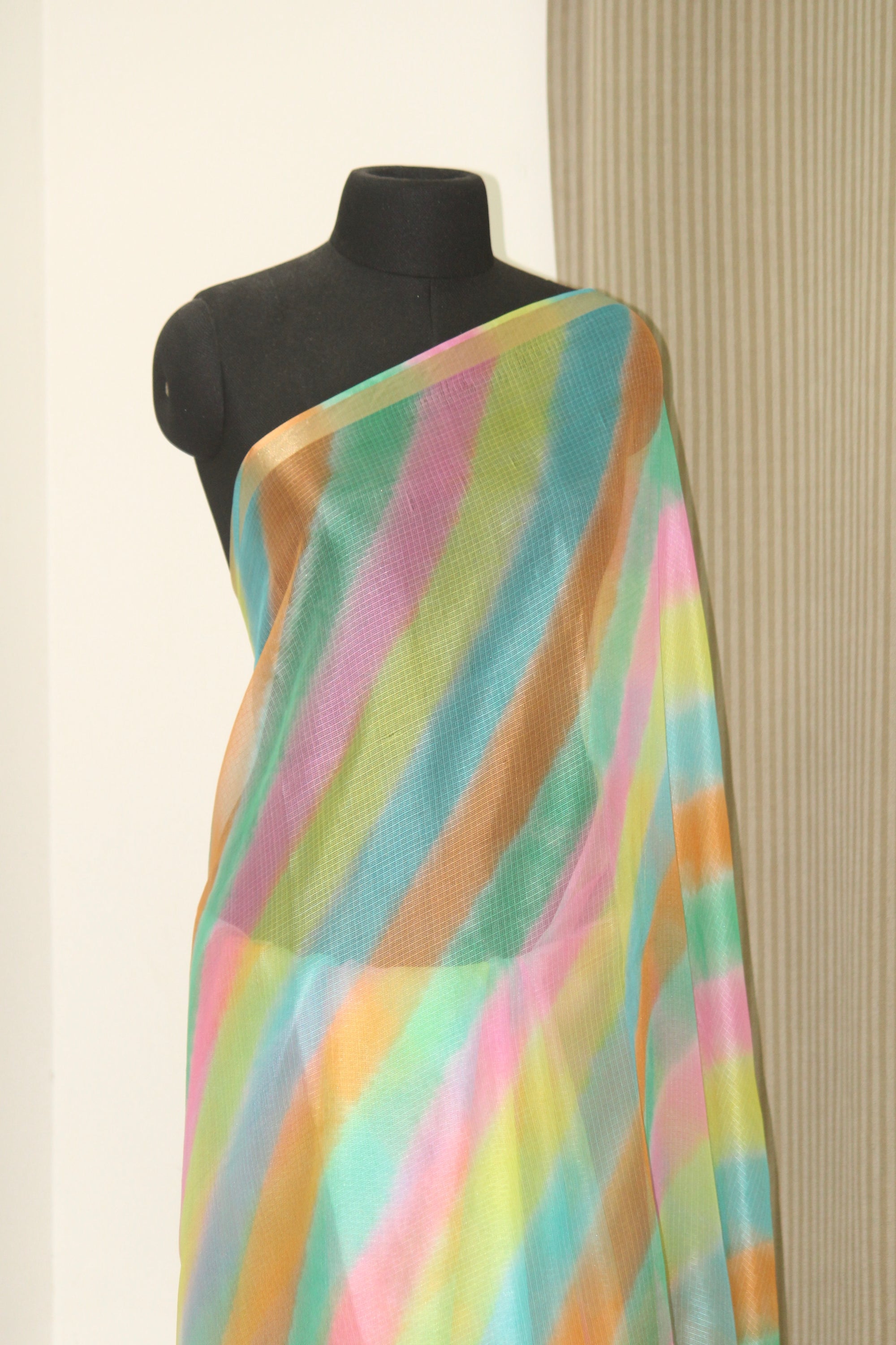 Pure kota silk leheriya saree