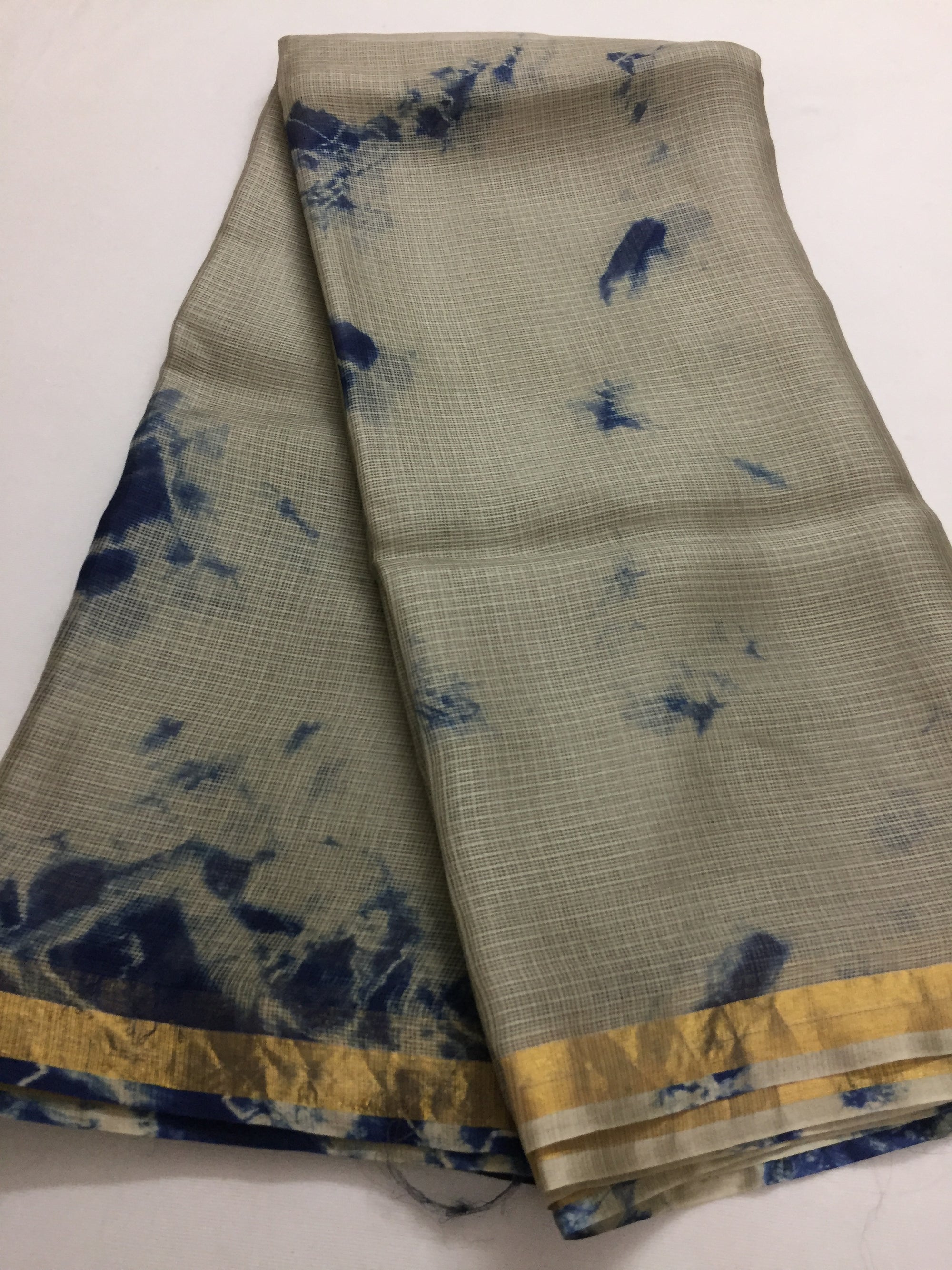 Tie and dye pure kota silk saree