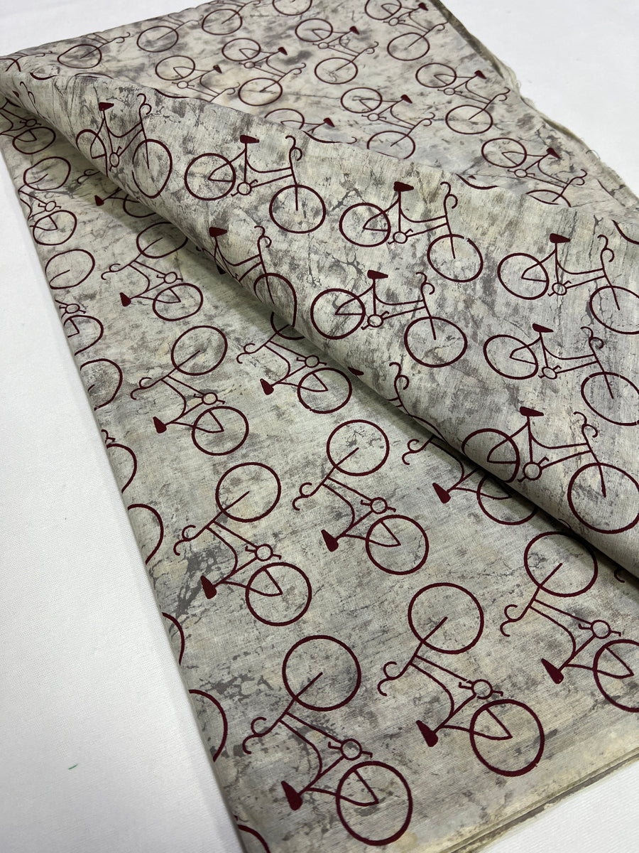 Dabu printed pure cotton fabric