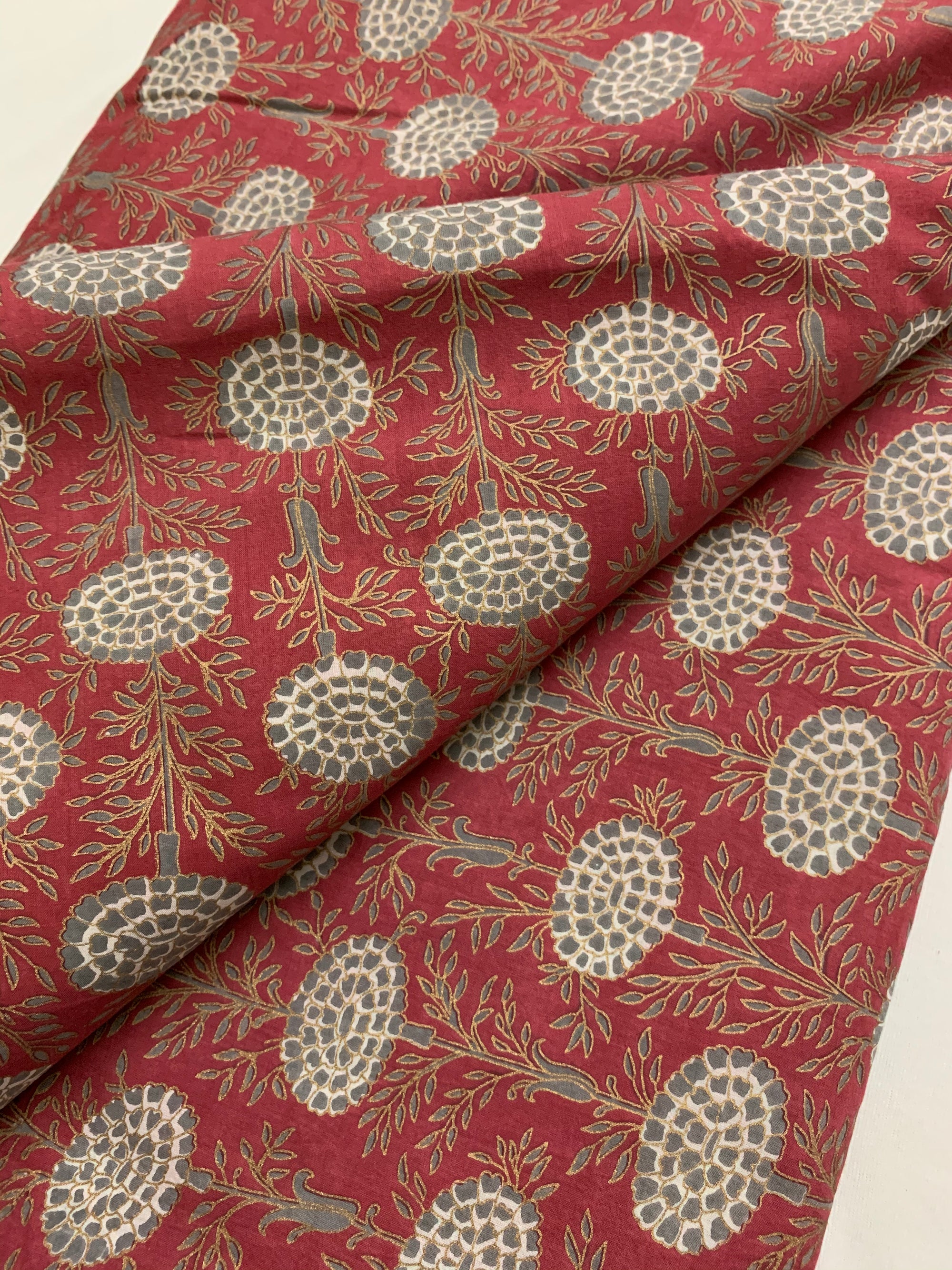 Printed cotton fabric