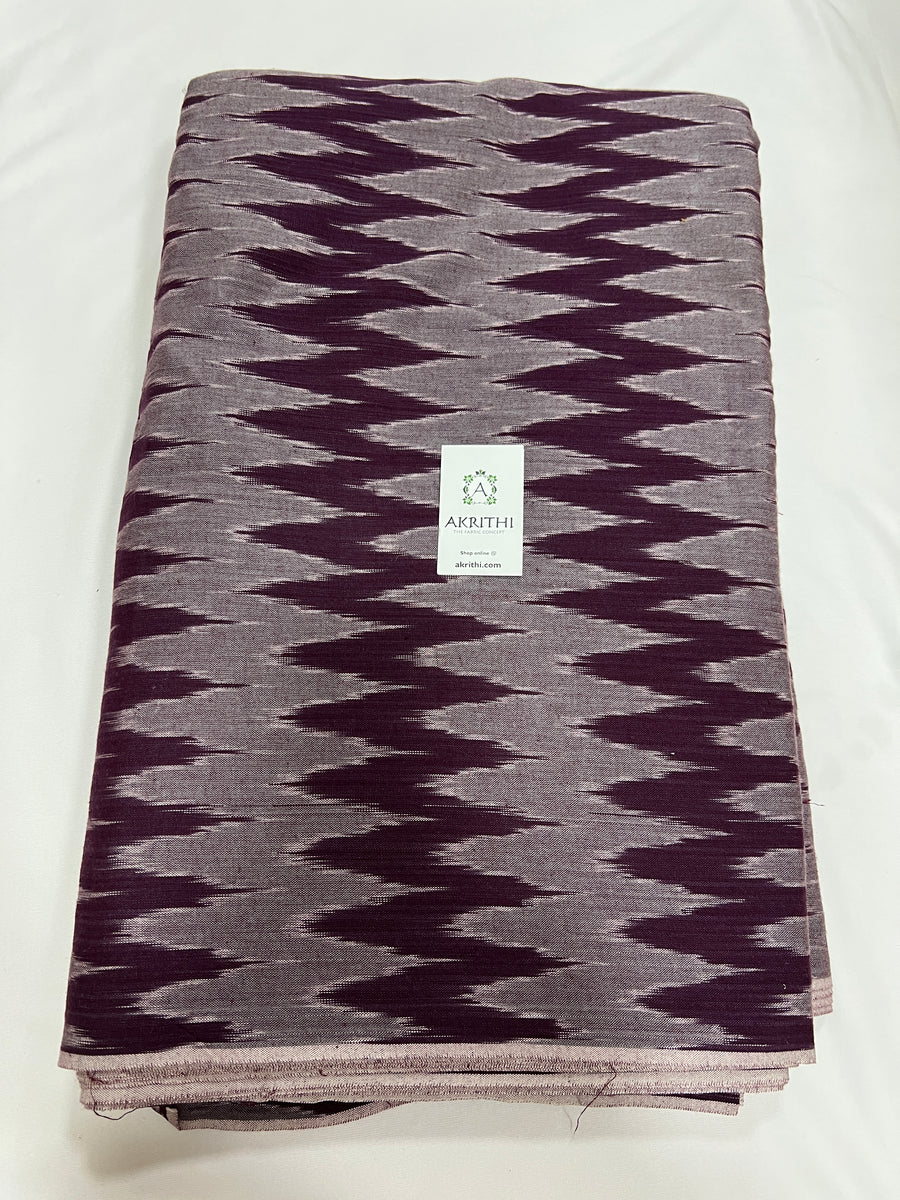 Handloom Ikat pure cotton fabric