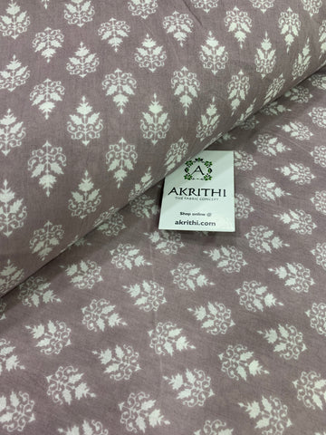 Printed pure cotton fabric