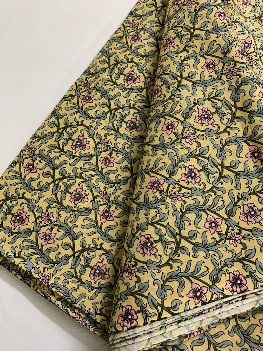 Printed cotton fabric