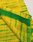 Shibori tie and dye pure raw silk kurta