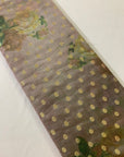 Digital printed Banarasi brocade fabric