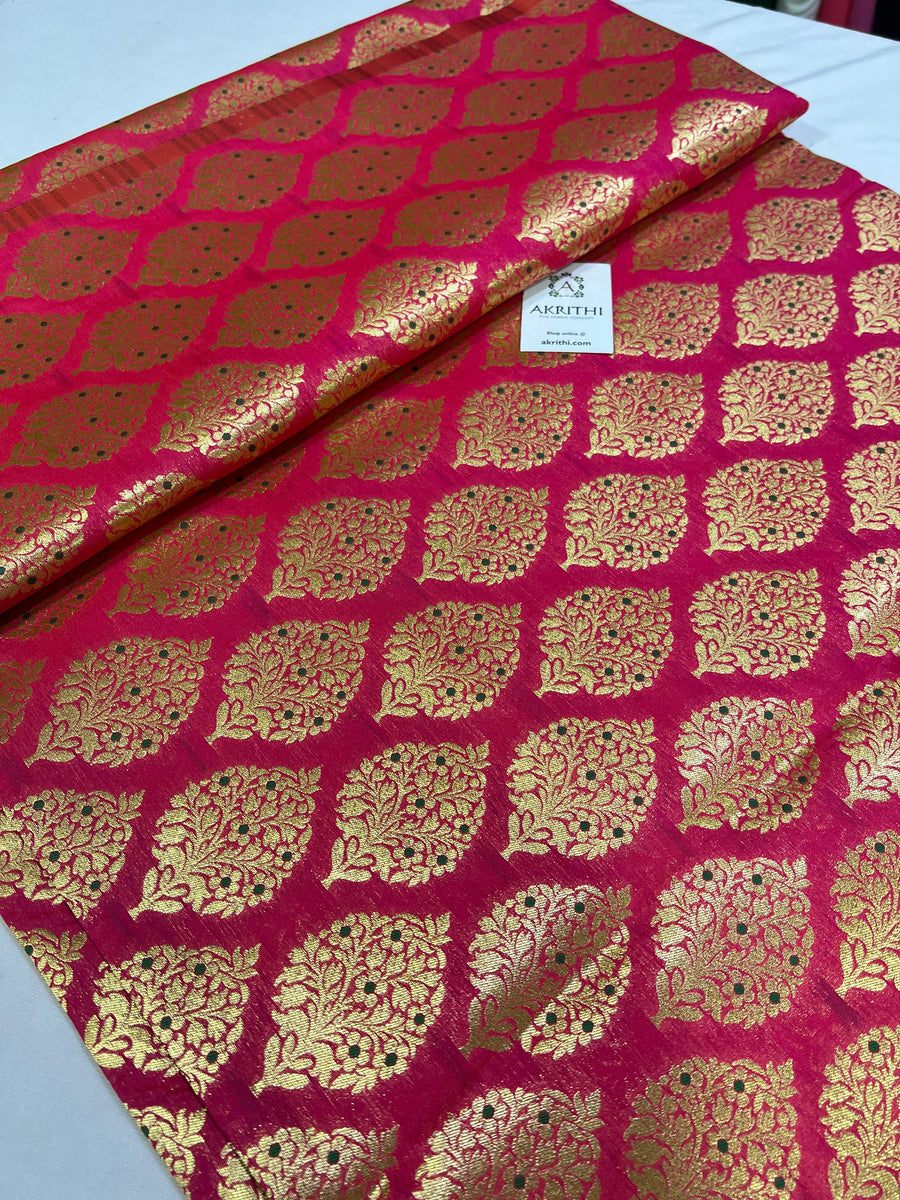 Banarasi brocade fabric