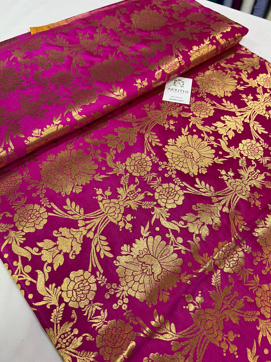 Banarasi brocade fabric