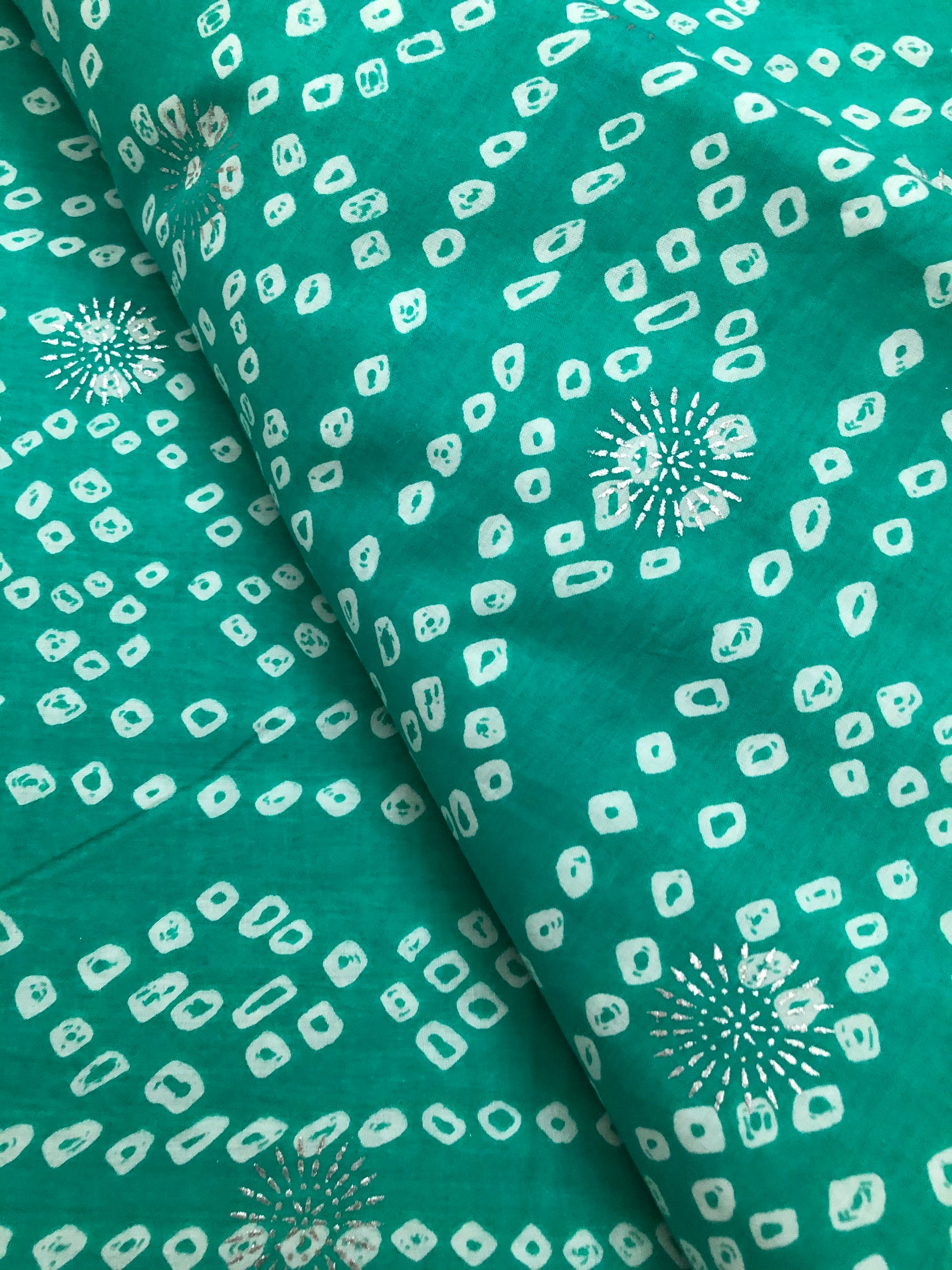 Printed cotton fabric