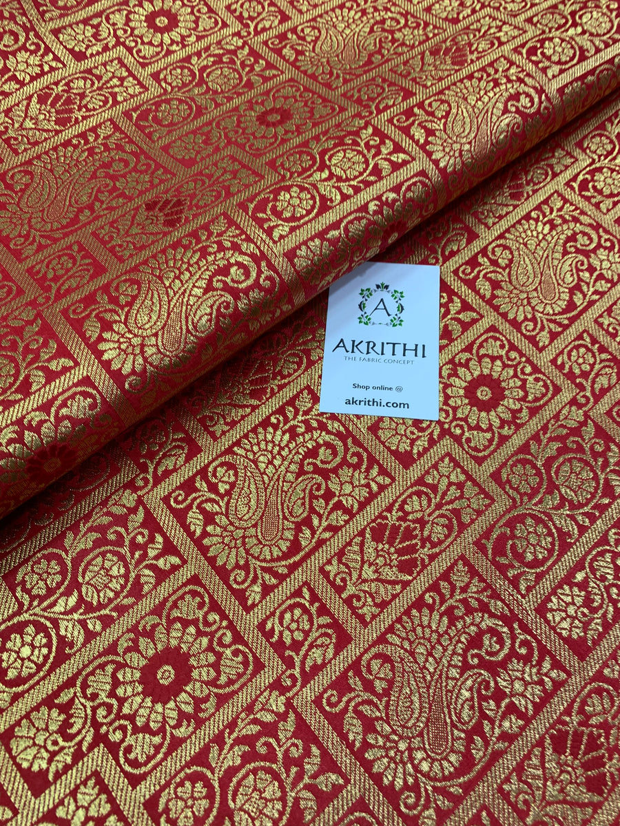 Banarasi brocade fabric