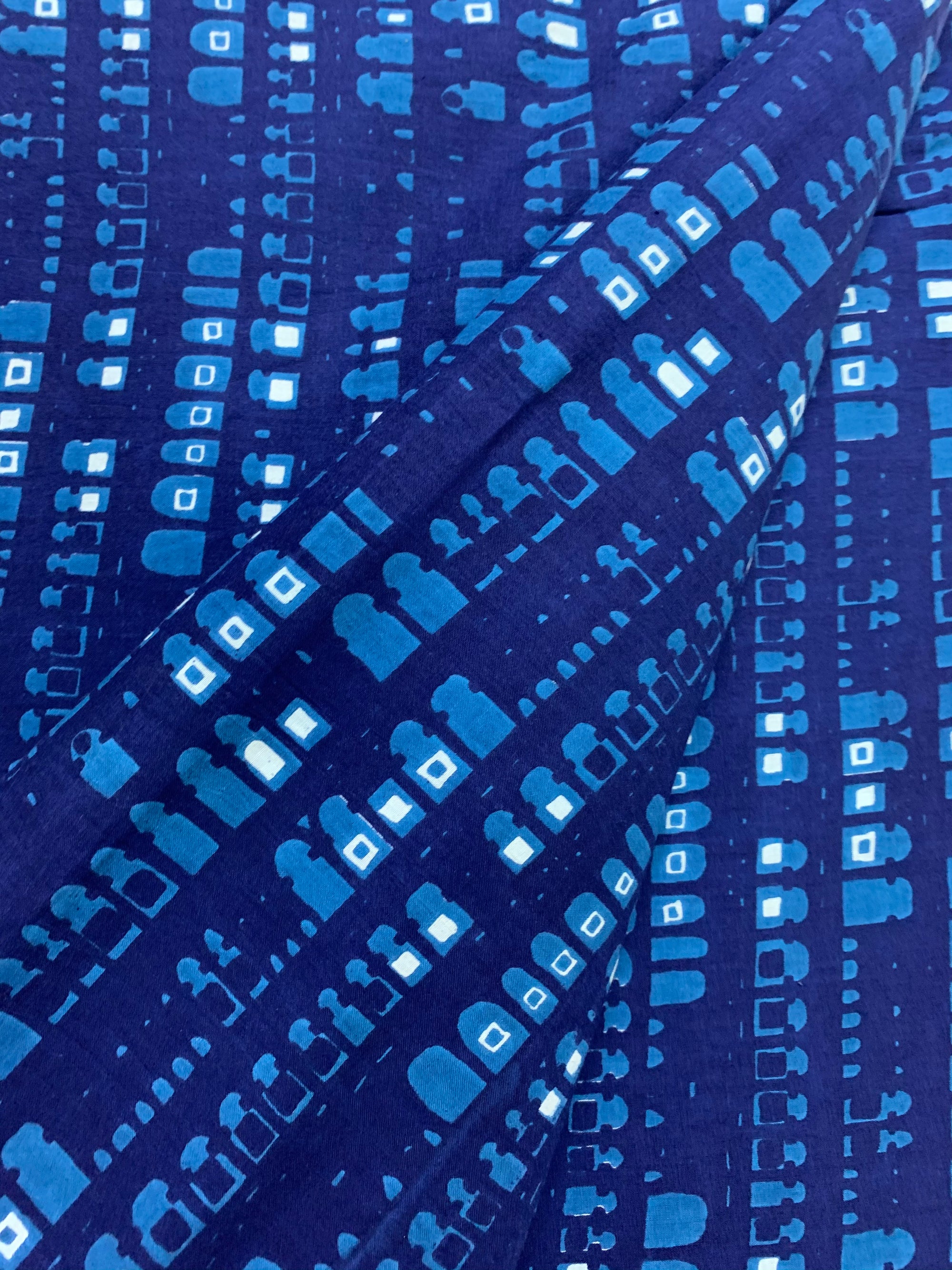 Printed pure cotton fabric