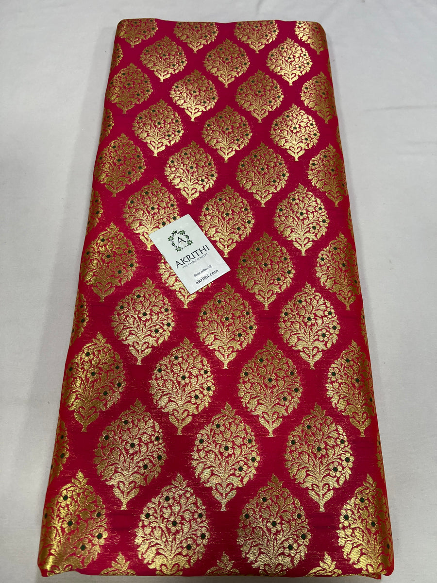 Banarasi brocade fabric