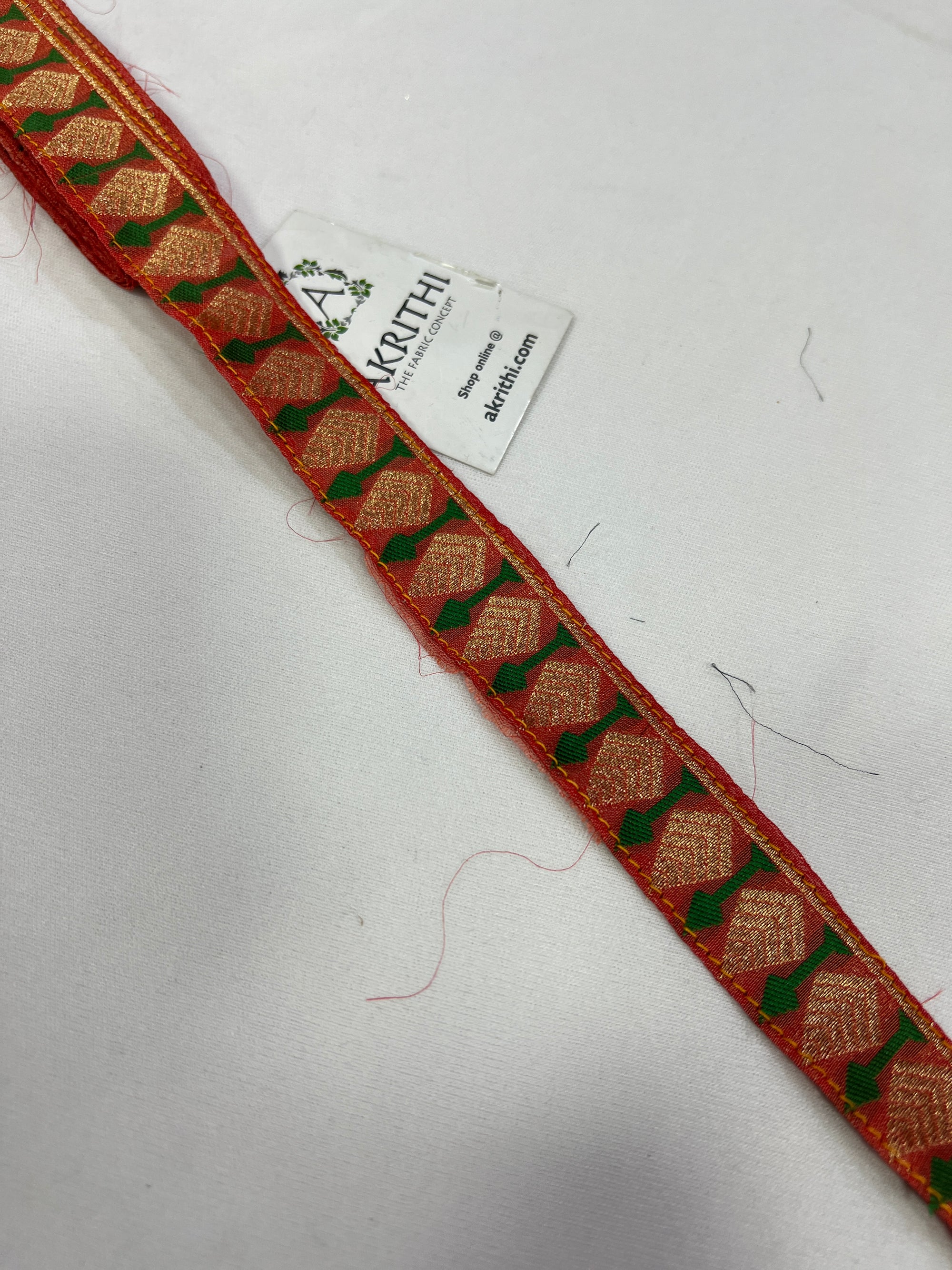 Handloom Banarasi lace 5 metres roll