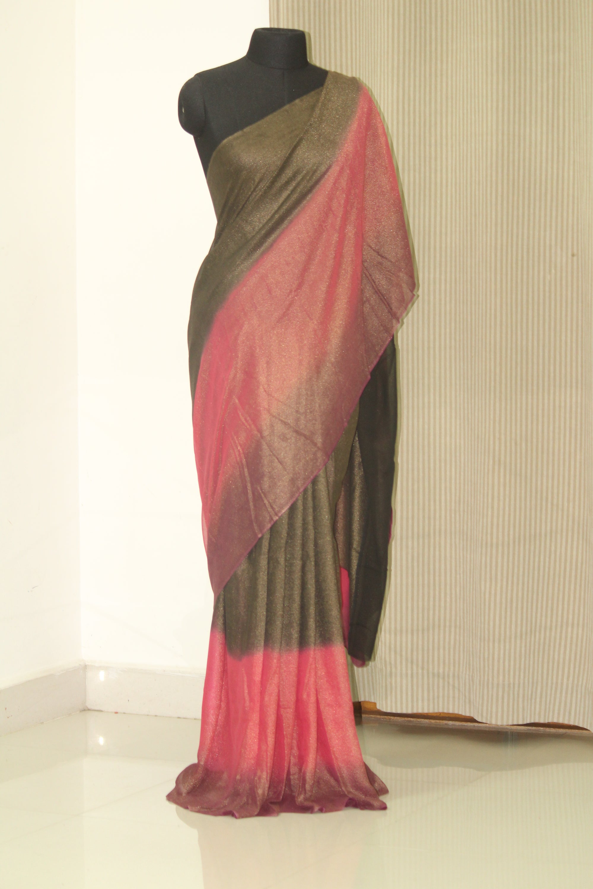 Shimmer georgette saree