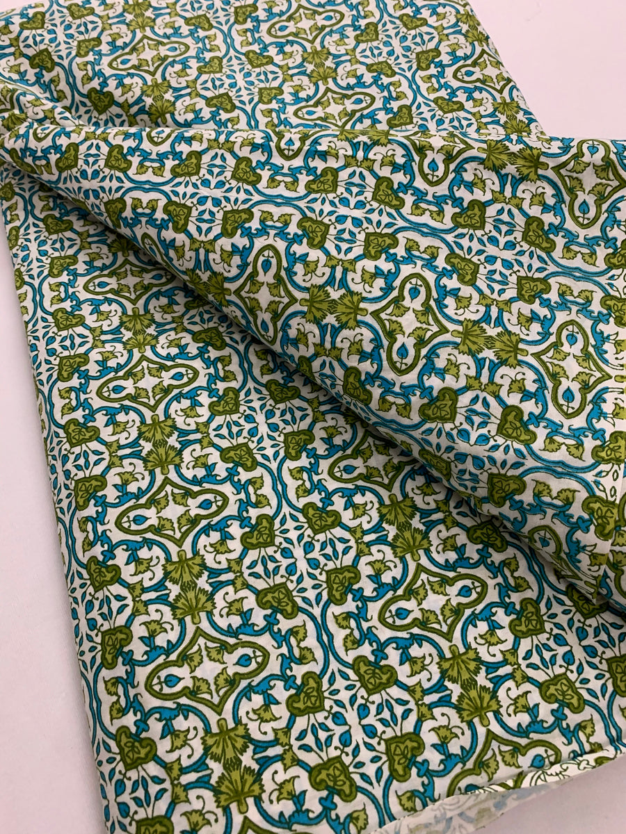 Printed cotton fabric