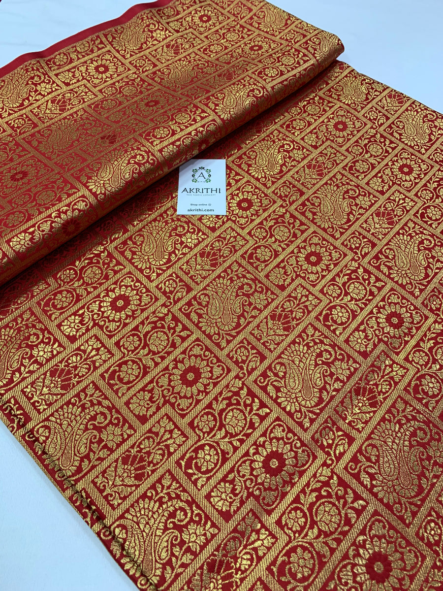 Banarasi brocade fabric