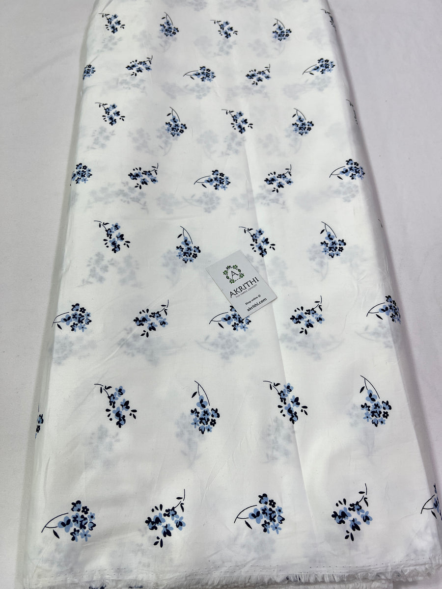 Printed pure cotton fabric