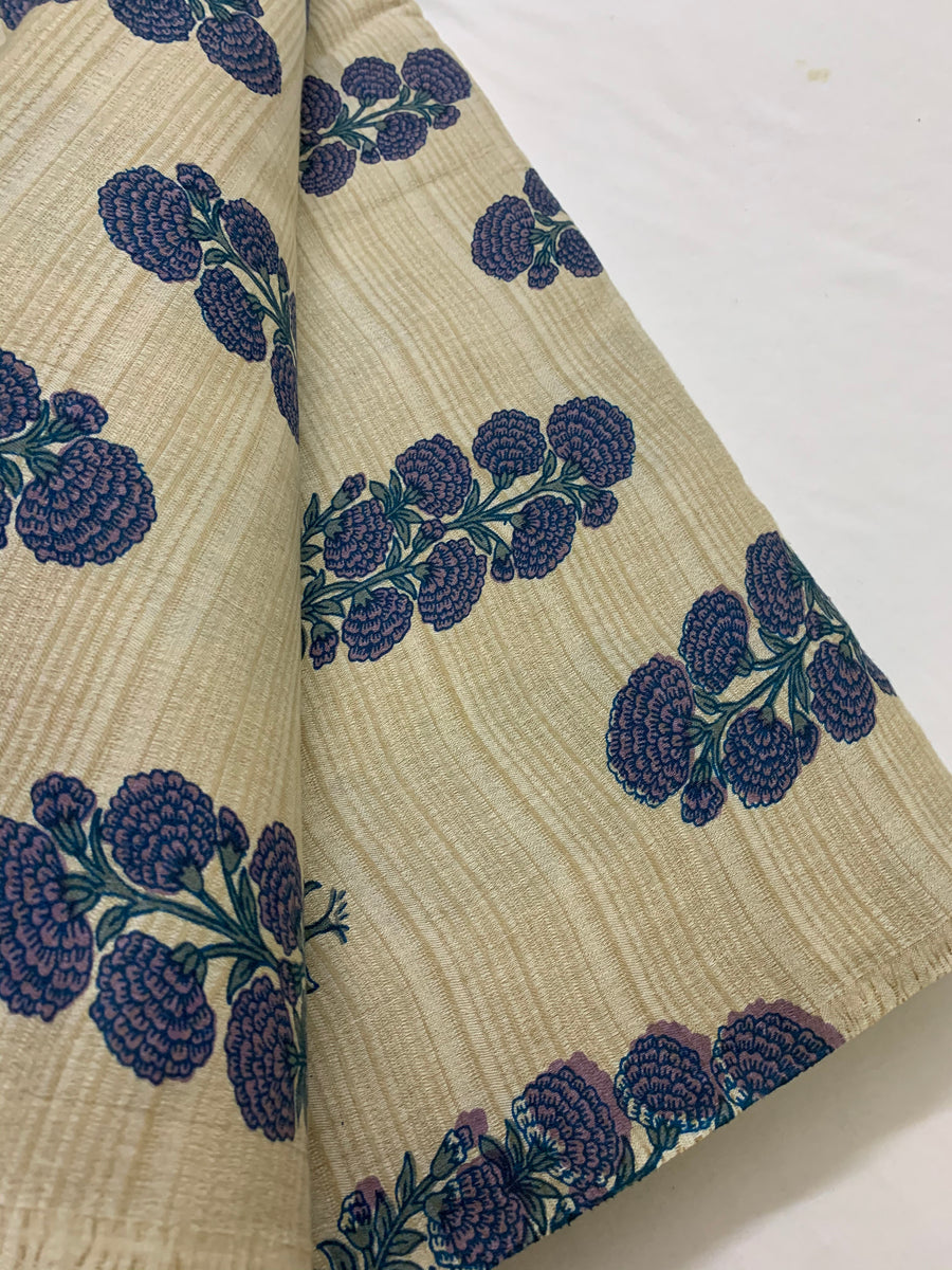 Printed kumbhi pure cotton fabric