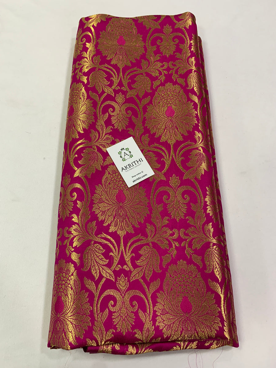 Banarasi brocade fabric