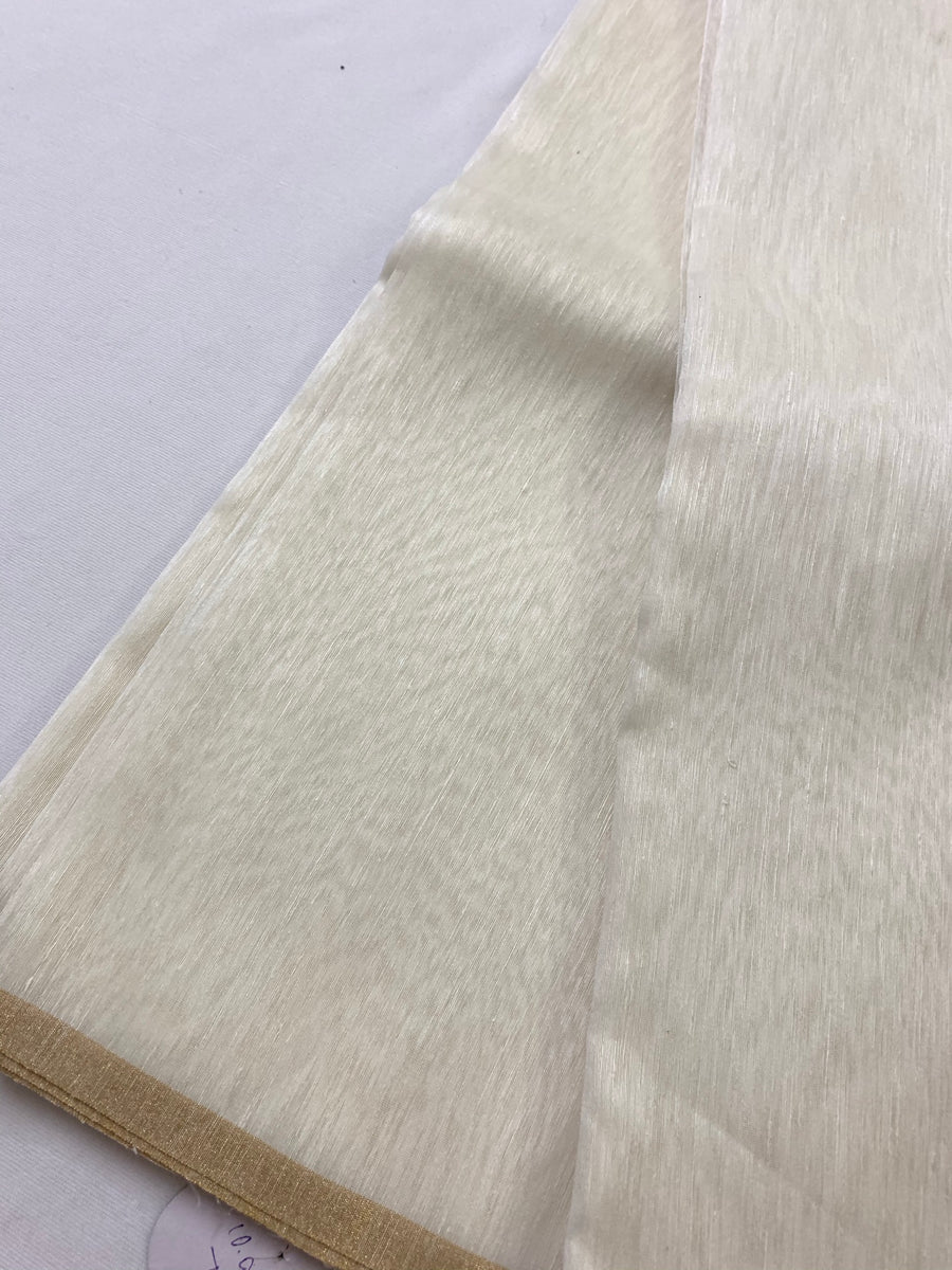 Pure linen silk fabric