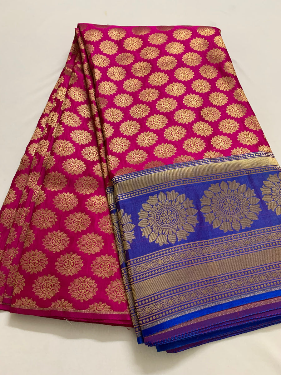 Banarasi brocade fabric 80 cms cut