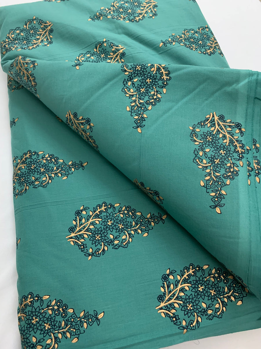 Printed cotton fabric