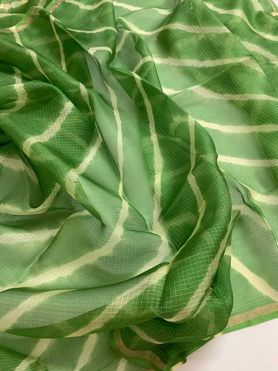 Pure silk Kota leheriya Dupatta – Akrithi