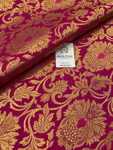 Banarasi brocade fabric