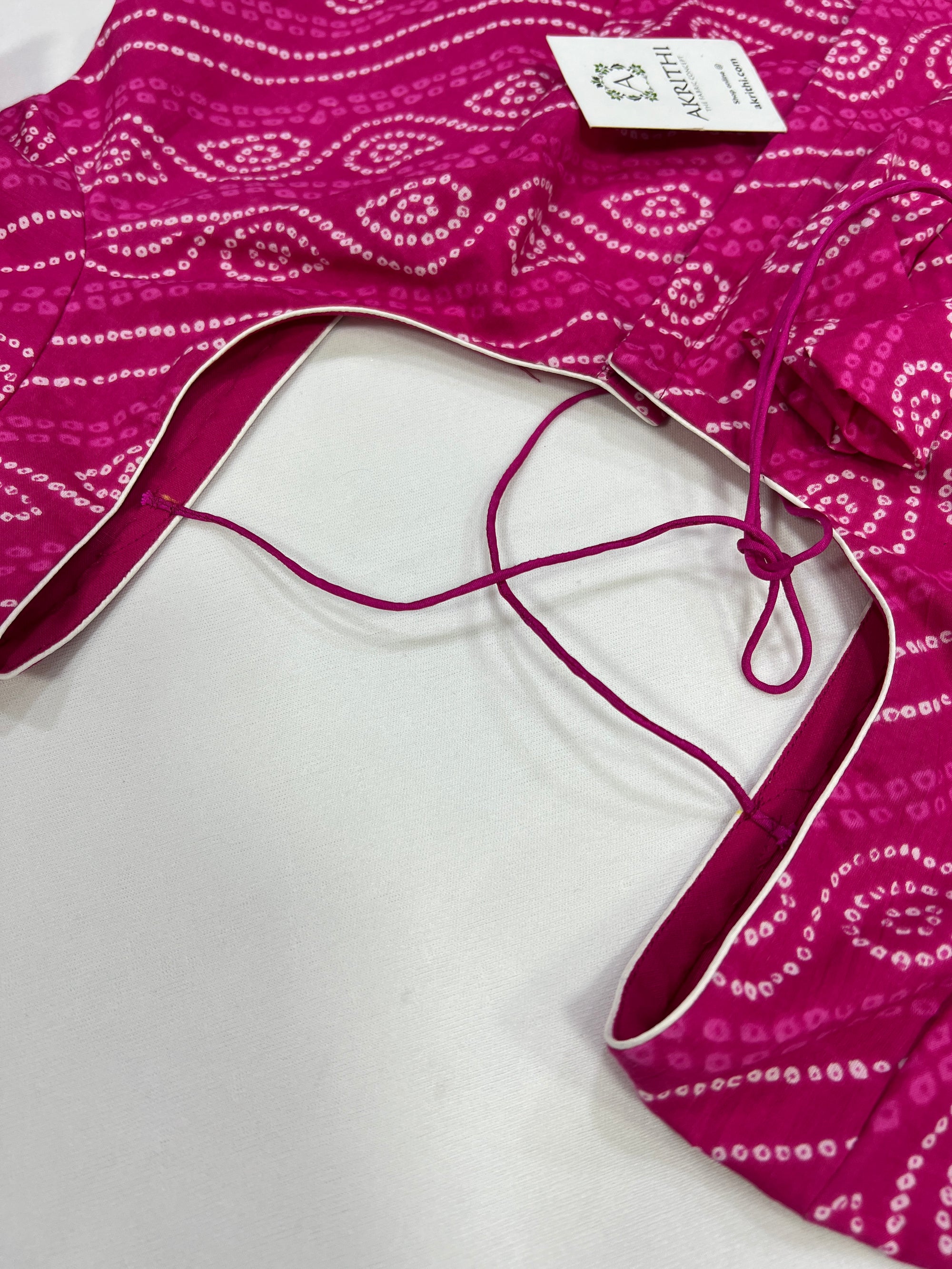 Cotton blouse with lining