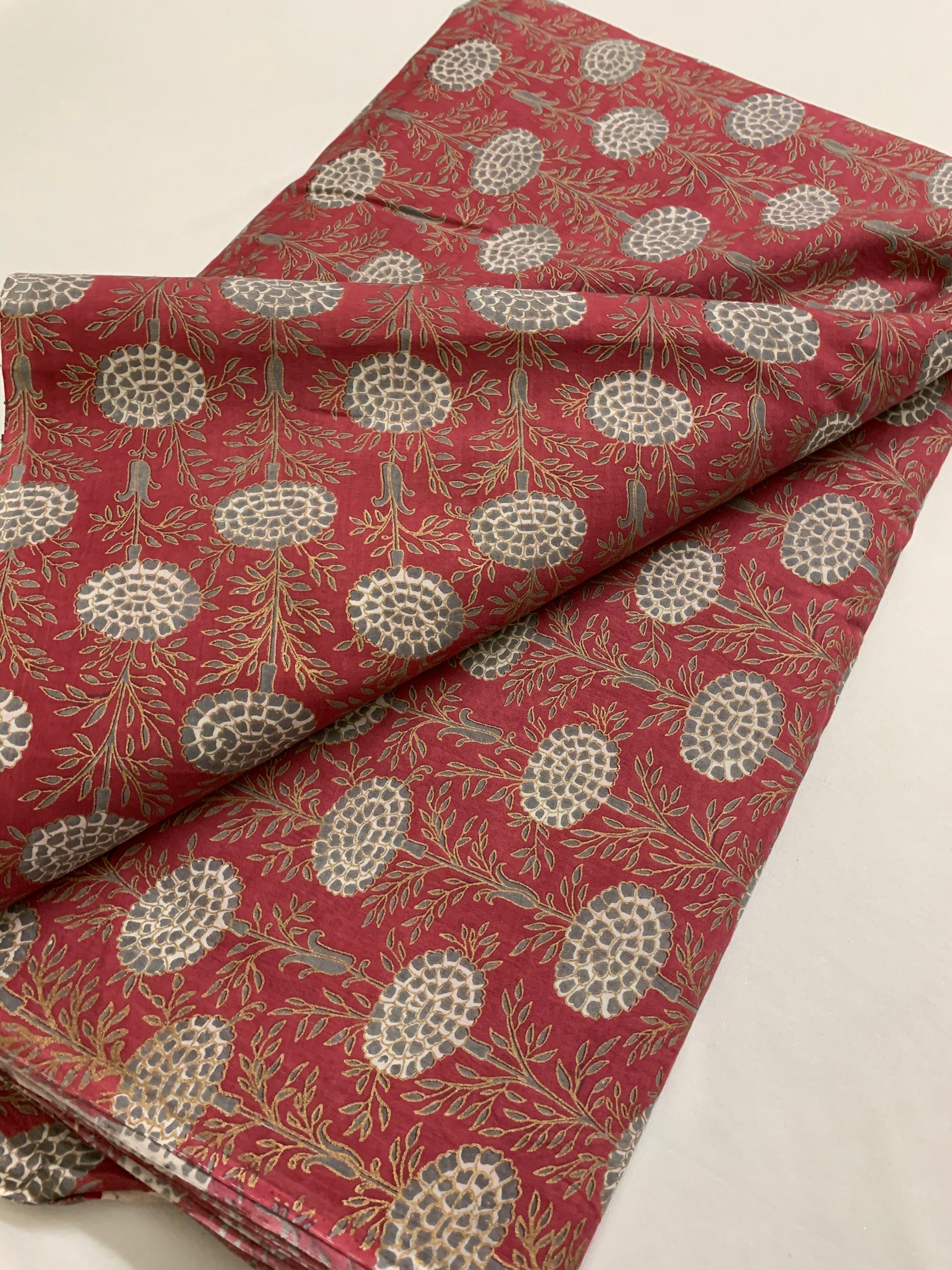 Printed cotton fabric