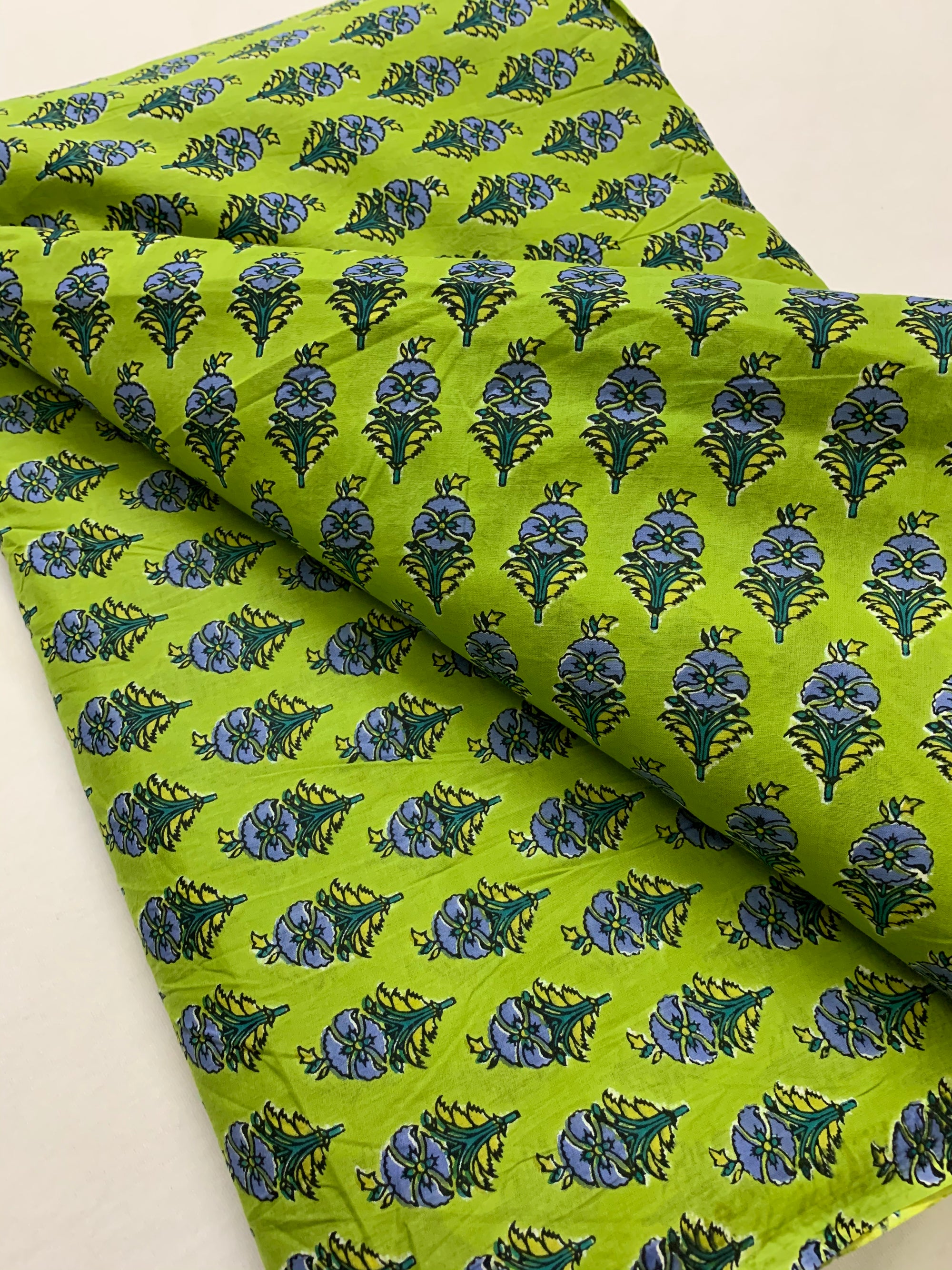 Printed cotton fabric