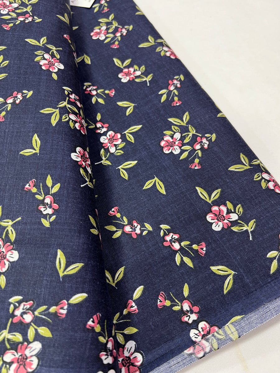 Printed blend cotton fabric