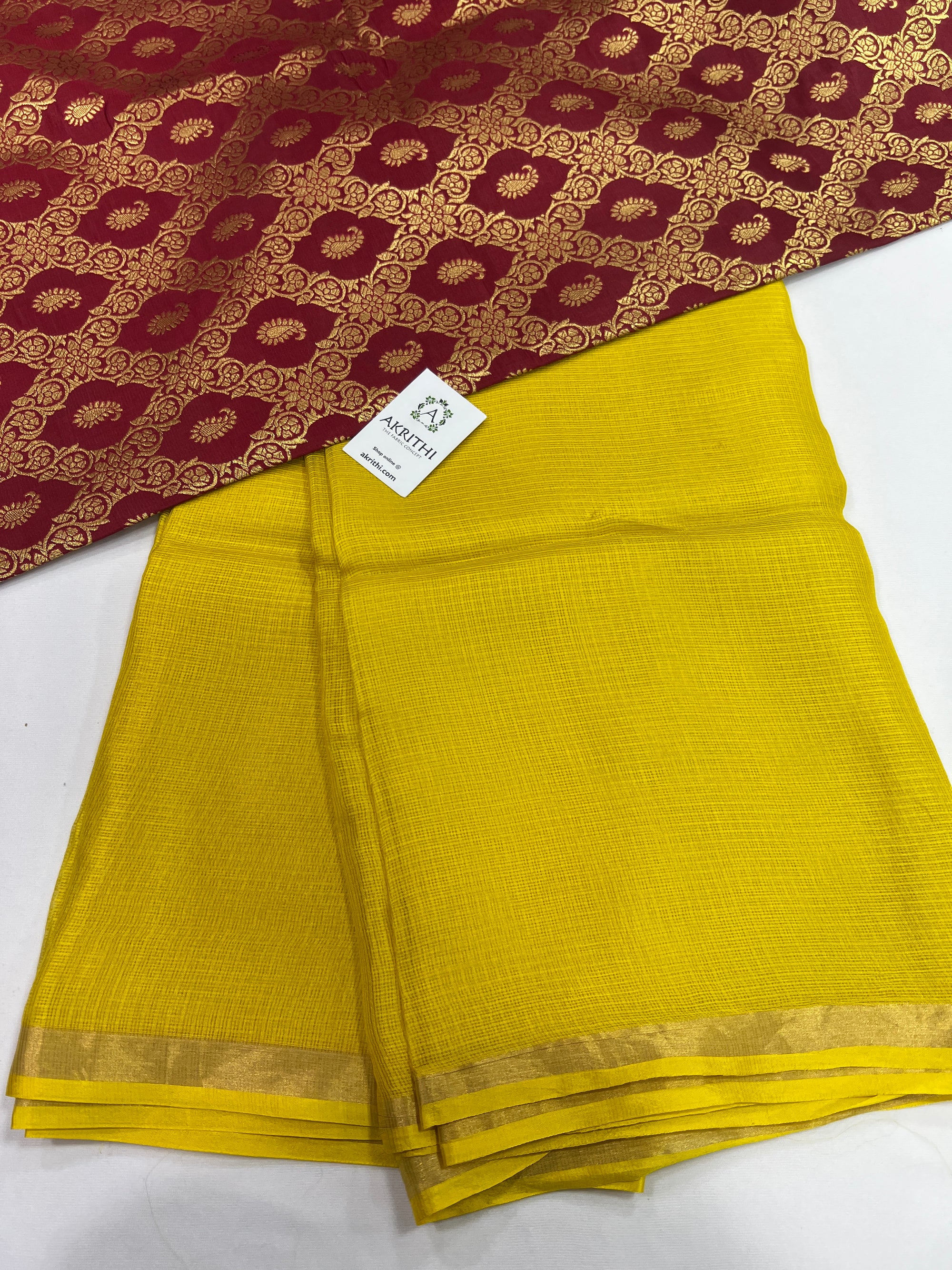 Pure Kota silk saree with banarasi blouse