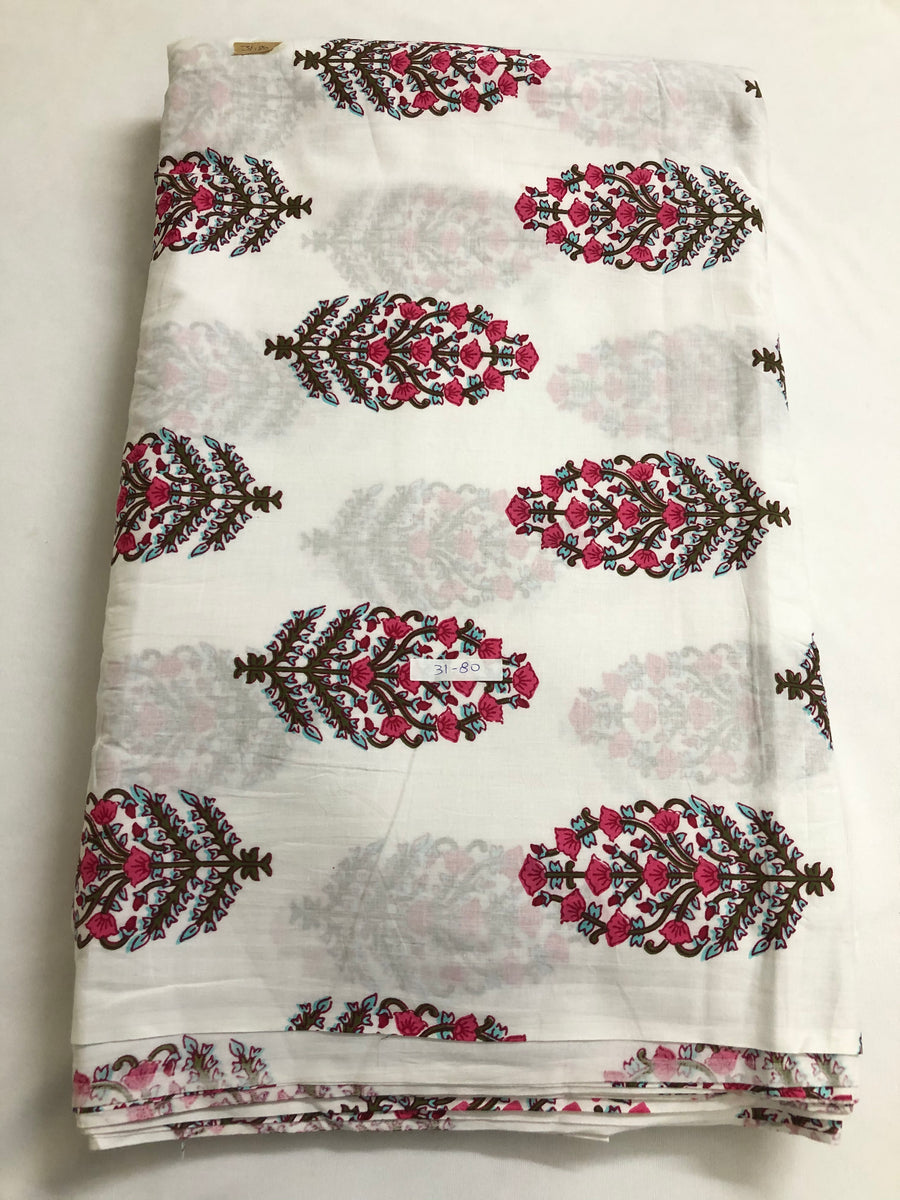 Printed cotton fabric