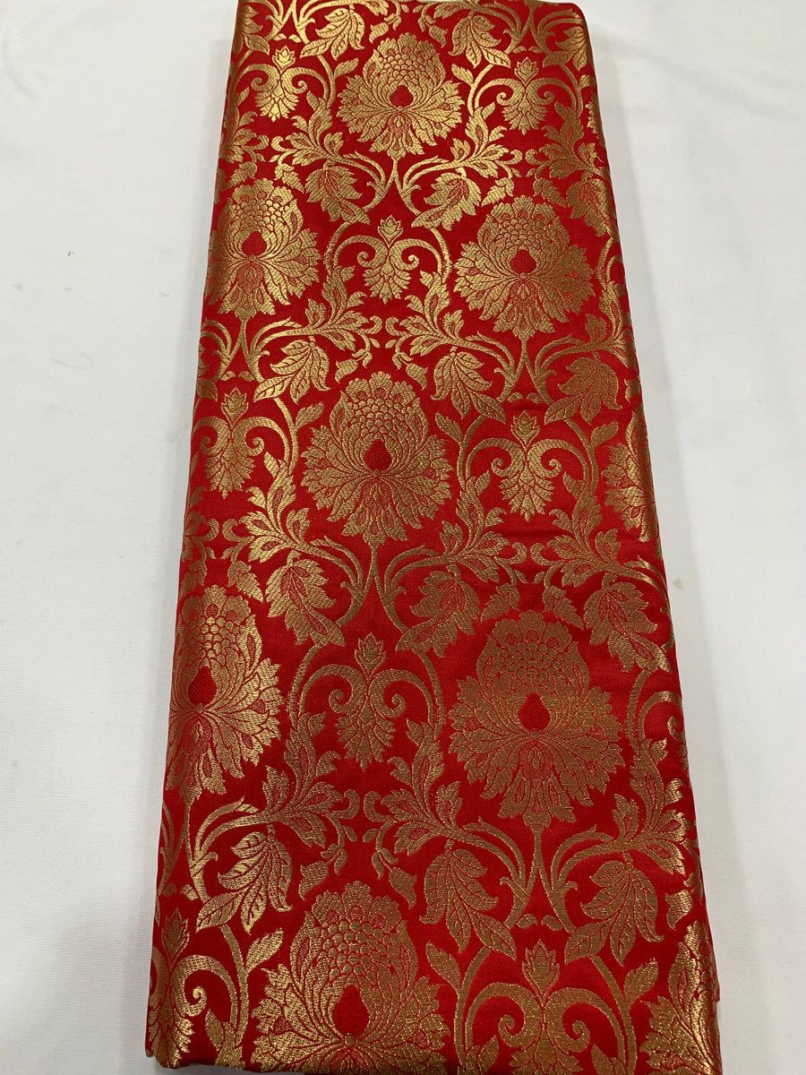 Banarasi brocade fabric