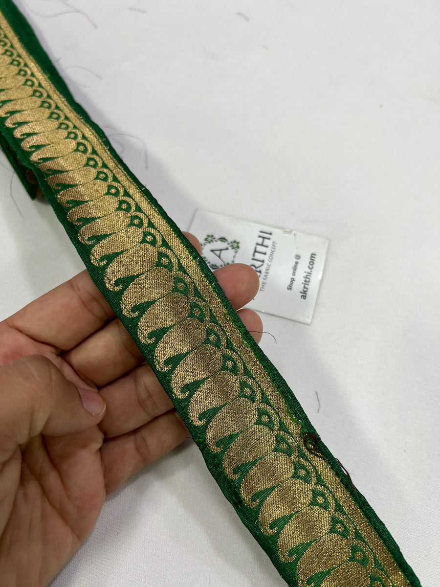 Handloom Banarasi lace 5 metres roll