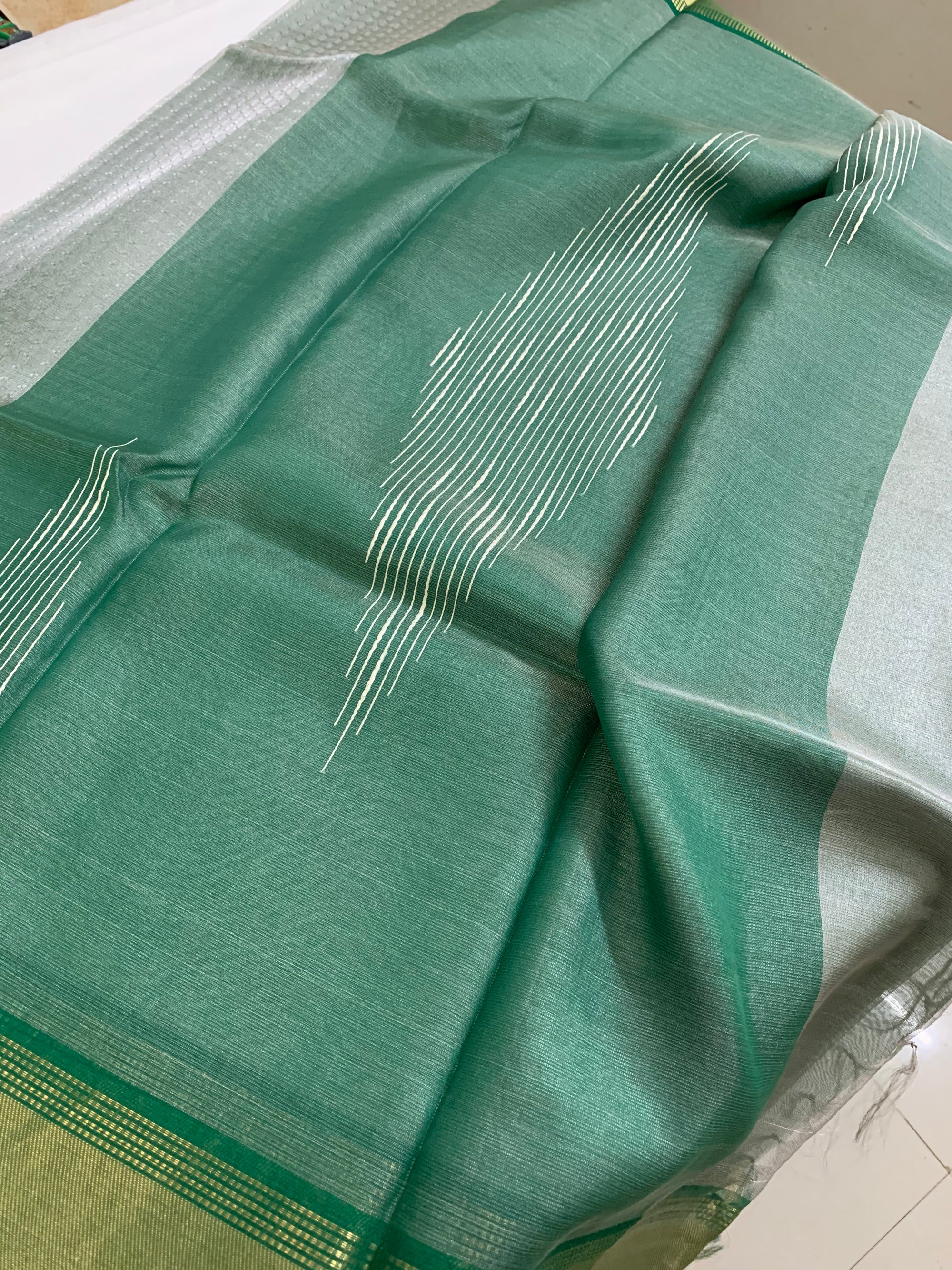 Pure tissue saree