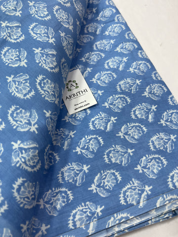 Printed pure cotton fabric