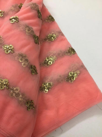 Butti net fabric