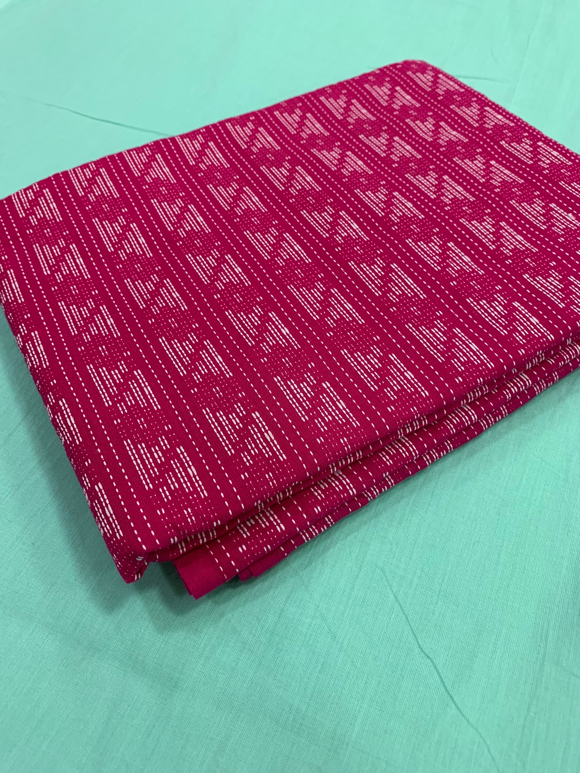 Pure mul cotton saree with cotton blouse