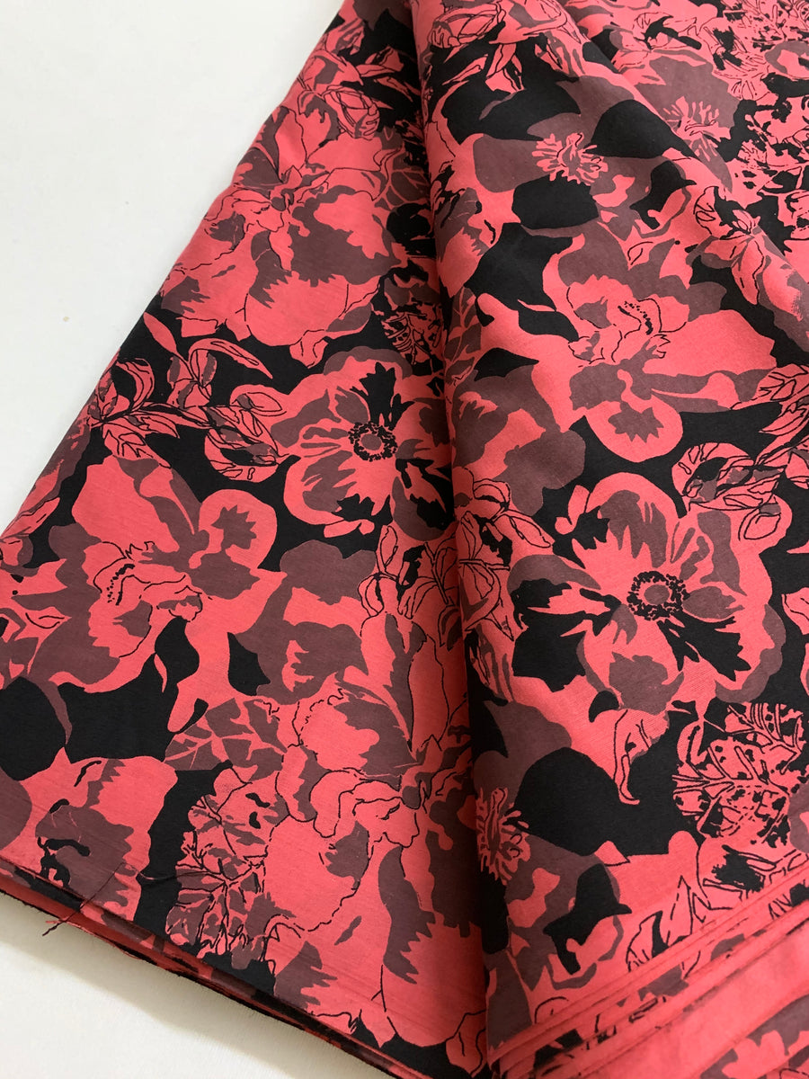 Printed pure cotton fabric