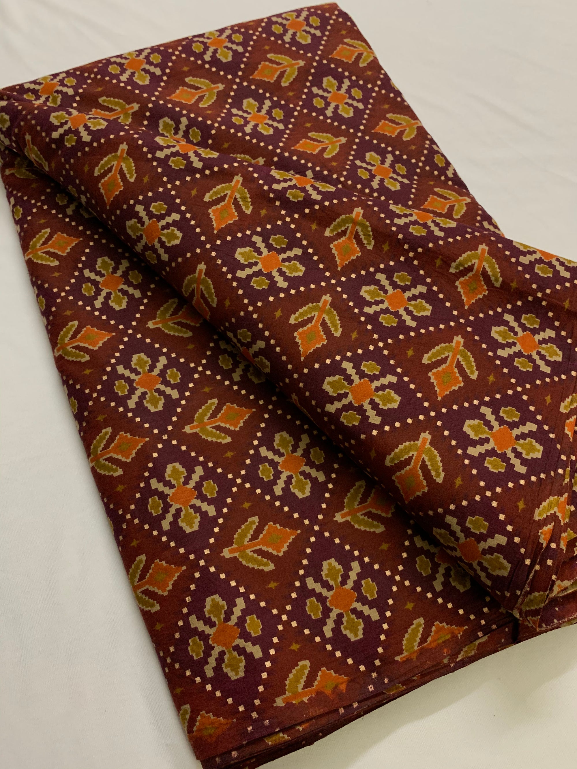 Printed pure cotton fabric 40 cms cut