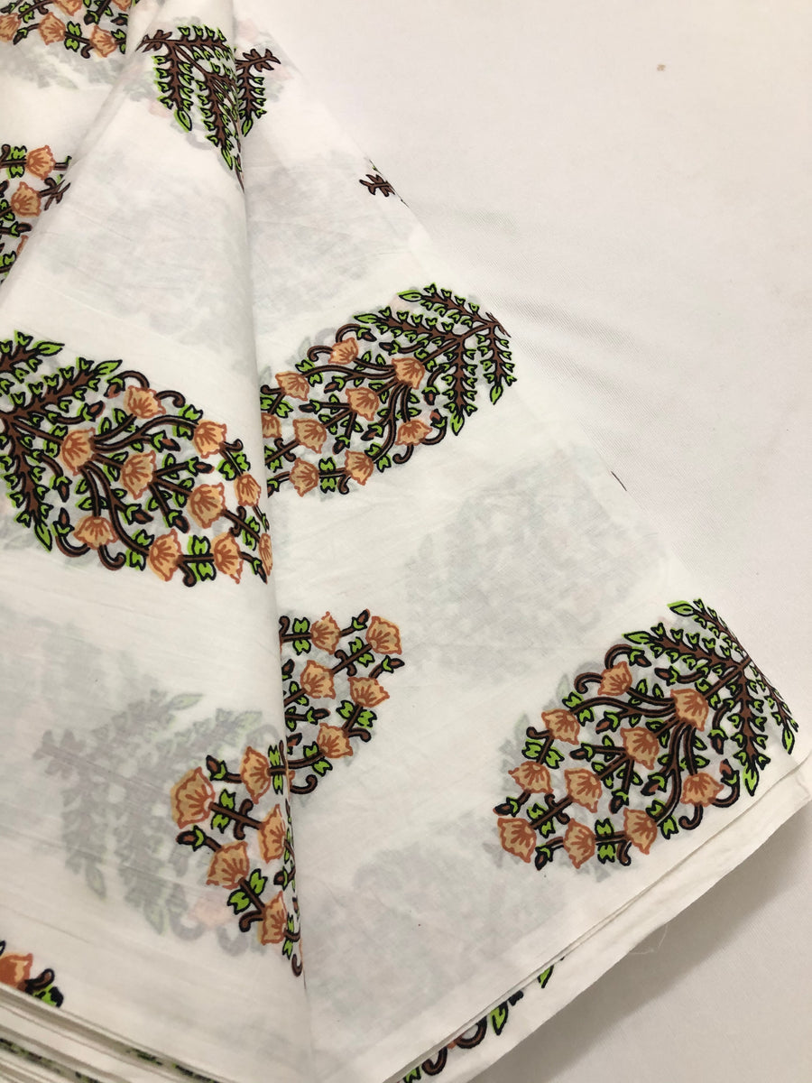 Printed cotton fabric