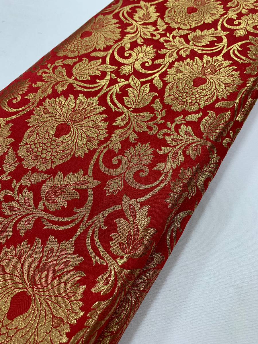 Banarasi brocade fabric