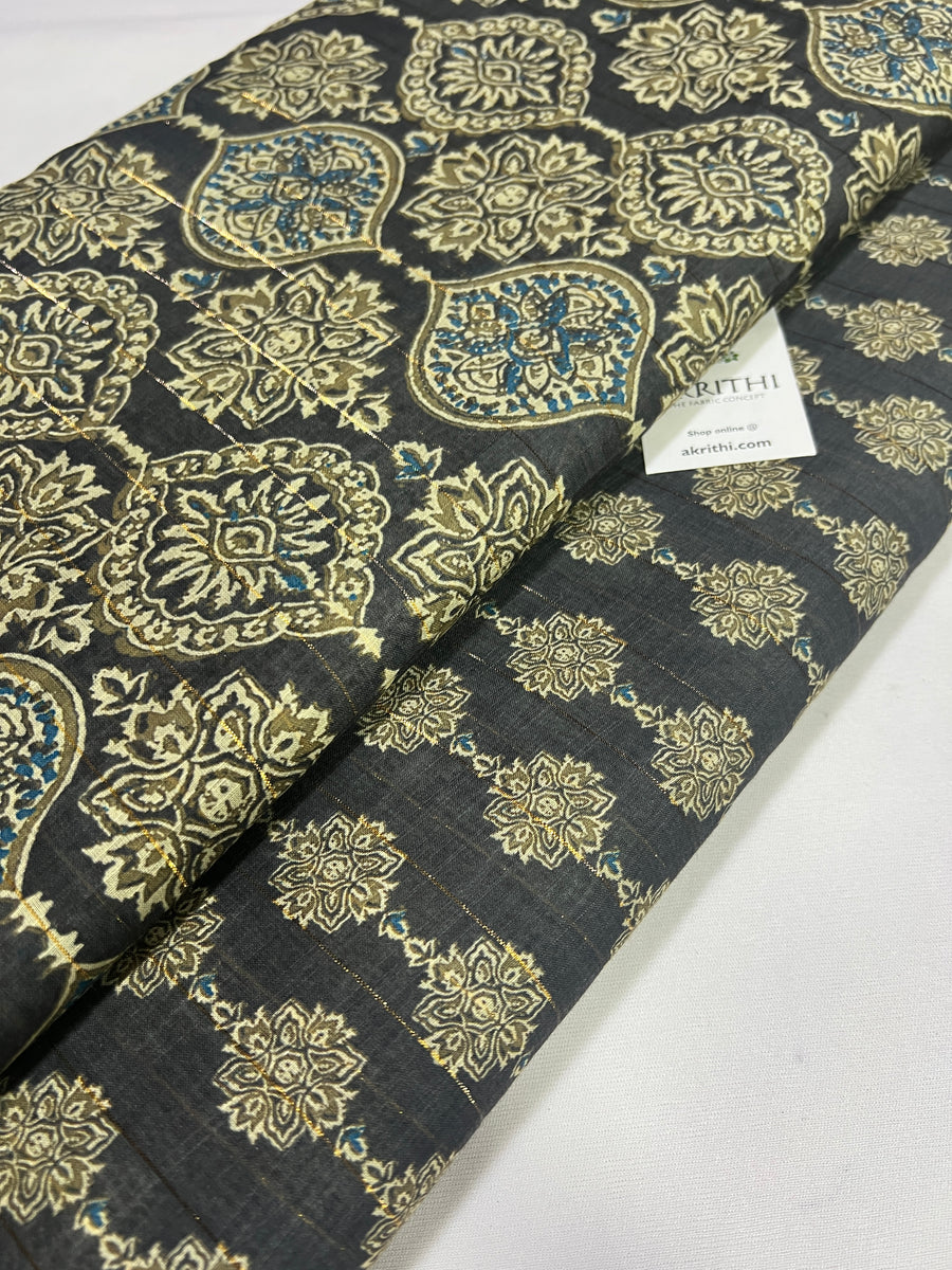 Printed munga cotton salwar suit