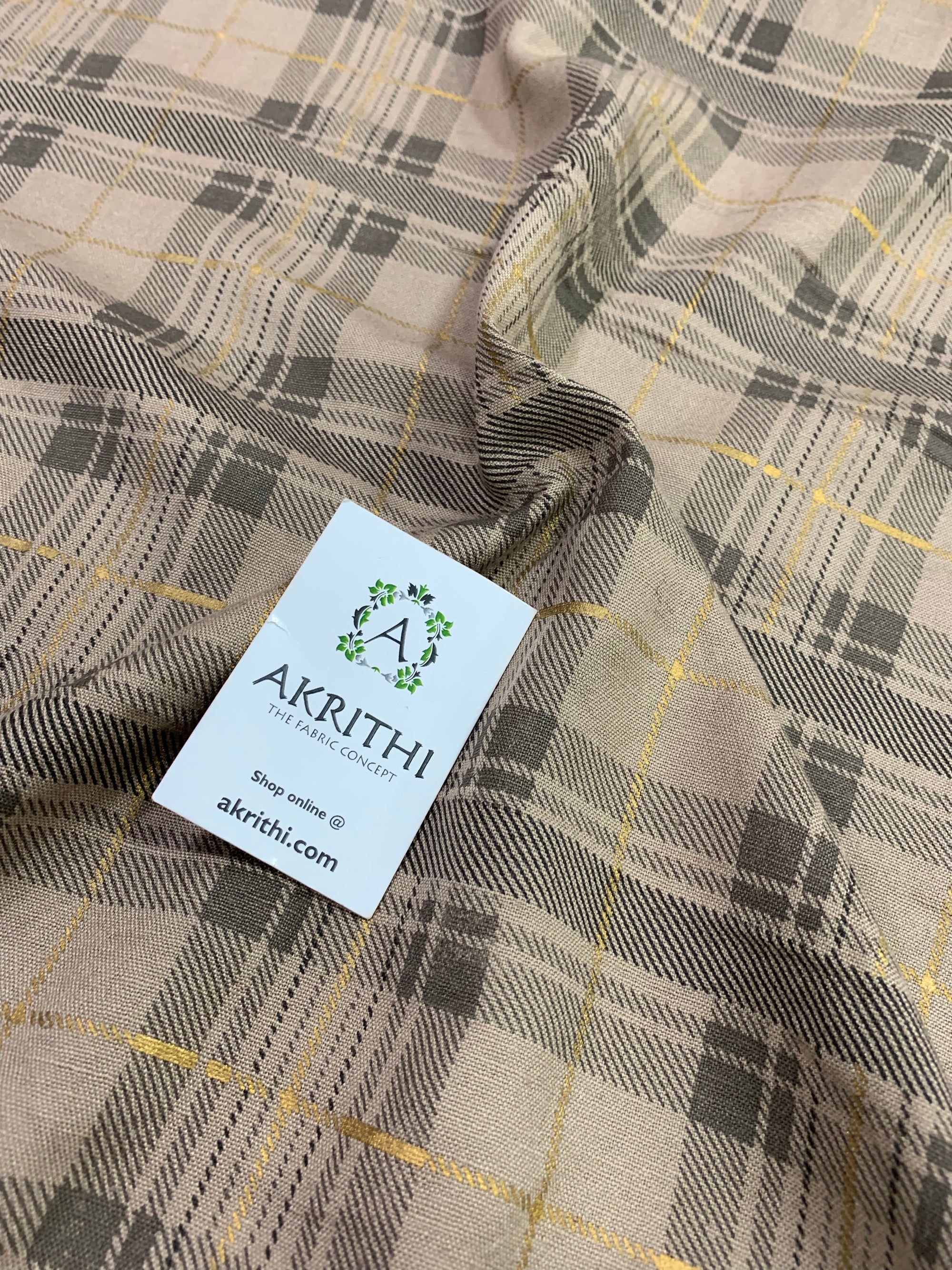 Printed cotton fabric