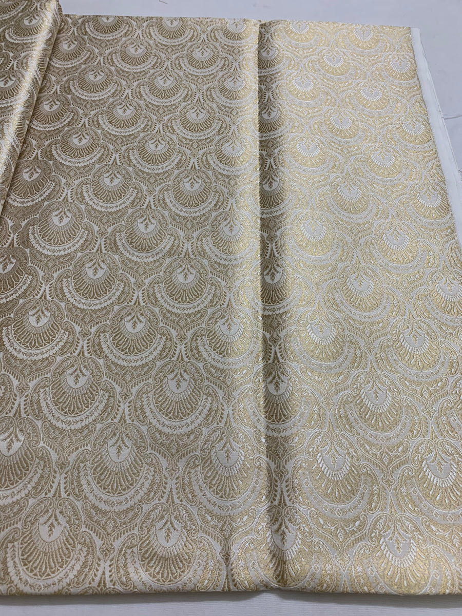 Banarasi brocade fabric 0.5 metere cut