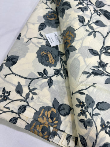 Printed pure cotton fabric