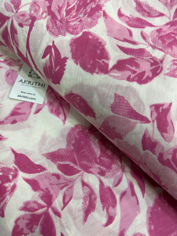 Printed pure cotton fabric