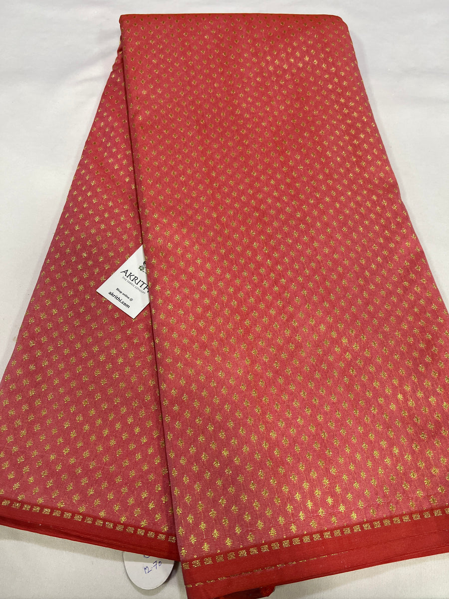 Banarasi pauri butti brocade fabric