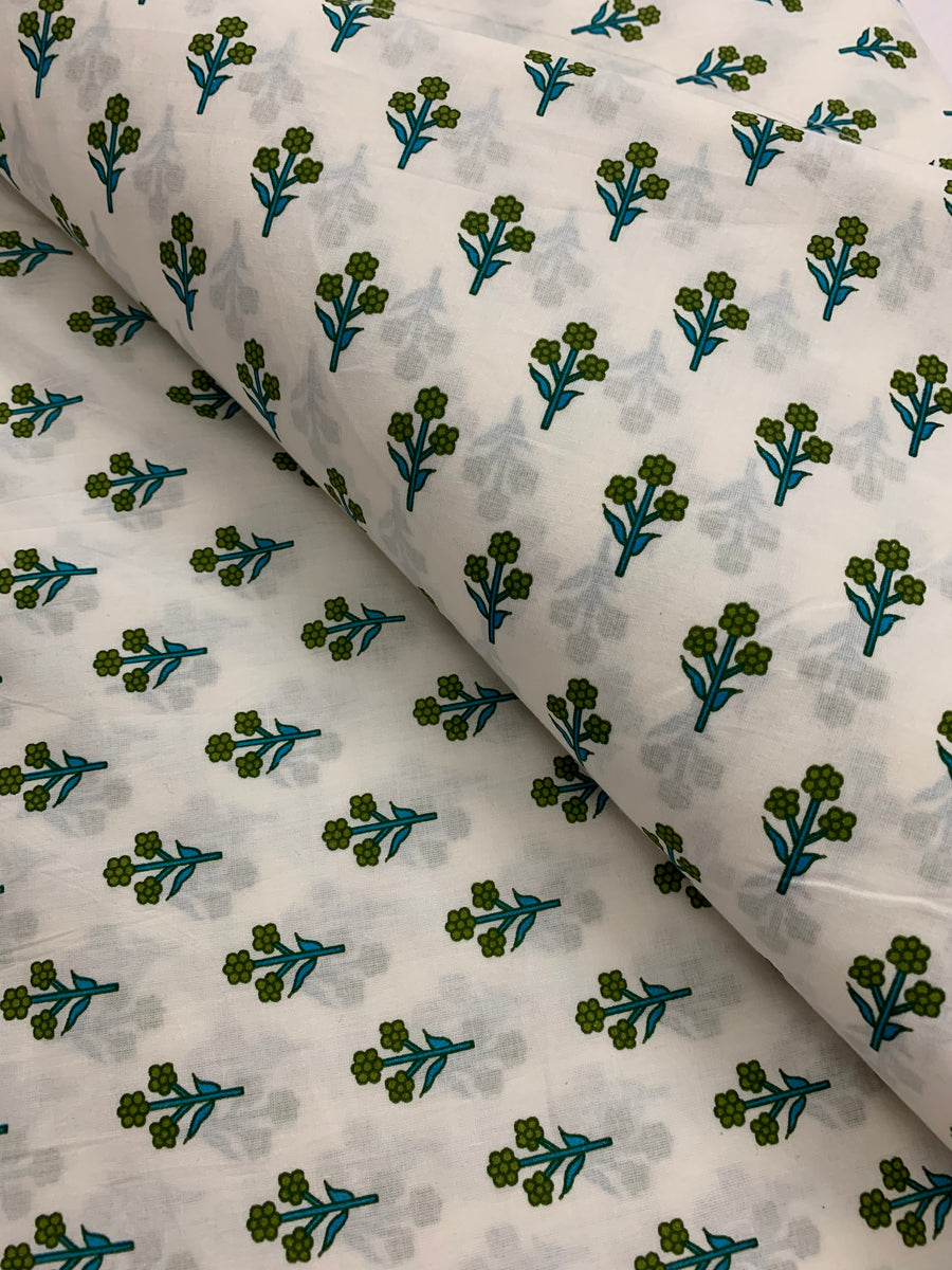 Printed cotton fabric